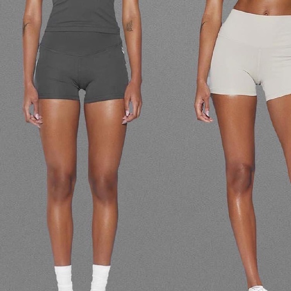 Naked Wolfe charcoal grey biker shorts size medium - Picture 3 of 6